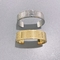 thép không gỉ thủy triều thương hiệu đồ trang sức vàng kim cương rộng vòng tay phù hợp tất cả các vòng đeo tay