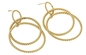 Hoa tai bằng thép không gỉ 5cm Hoa tai bằng vàng kiểu Mỹ Hoa tai nhiều vòng